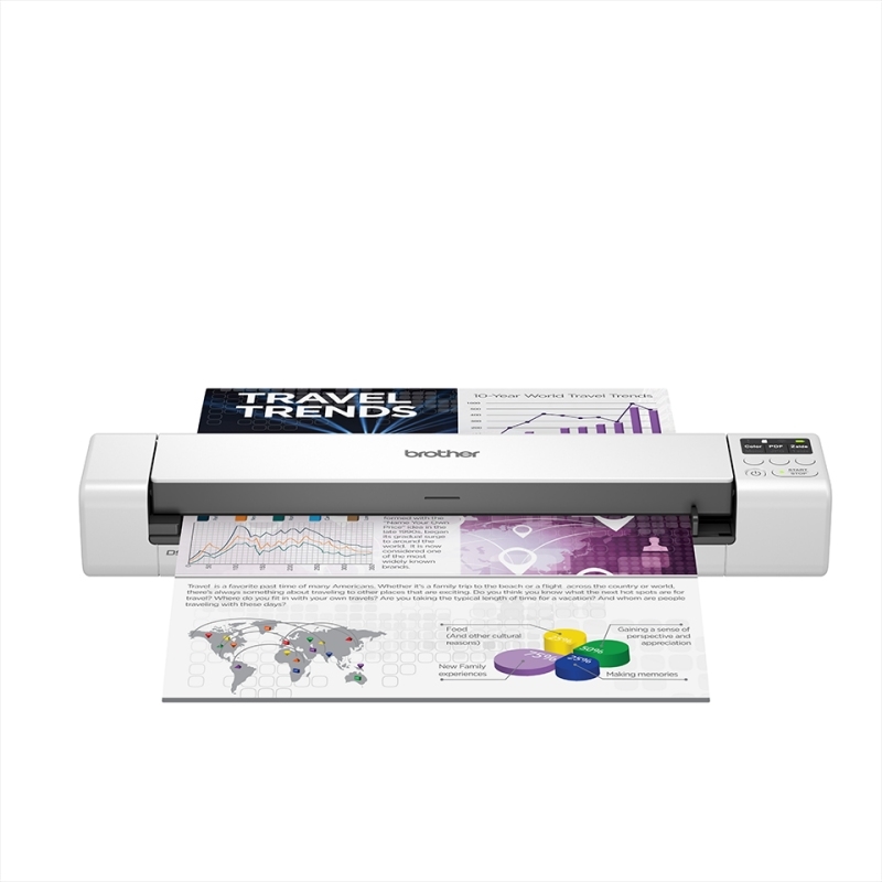 BROTHER - DS-940DW escaner Escáner alimentado con hojas 600 x 600 DPI A4 Negro, Blanco (Ref.DS940DW)