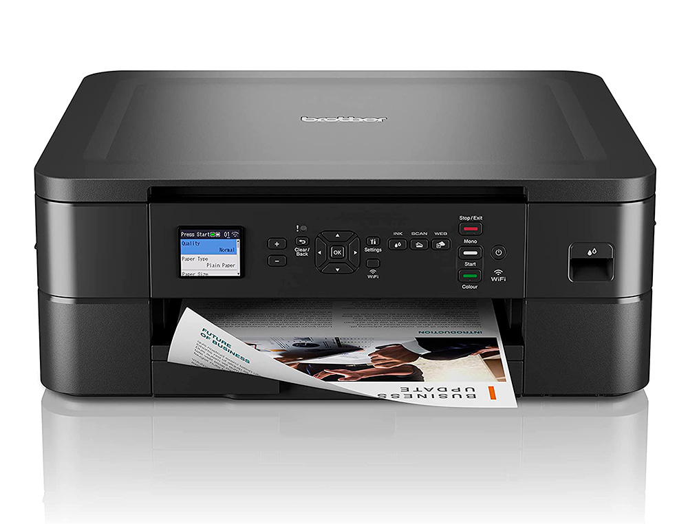 BROTHER - EQUIPO MULTIFUNCION DCPJ1050DW 17 PPM NEGRO 9,5 COLOR COPIADORA ESCANER IMPRESORA BANDEJA 150 HOJAS (Canon L.P.I. 5,25€ Incluido) (Ref.DCPJ1050DWRE1)