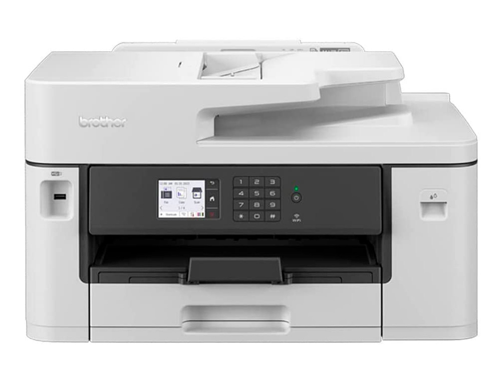 BROTHER - EQUIPO MULTIFUNCION PROFESIONAL A4 / A3 COLOR TINTA 28PPM DUPLEX TACTIL WIFI BANDEJA 250 HOJAS (Canon L.P.I. 5,25€ Incluido) (Ref.MFC-J5340DW)