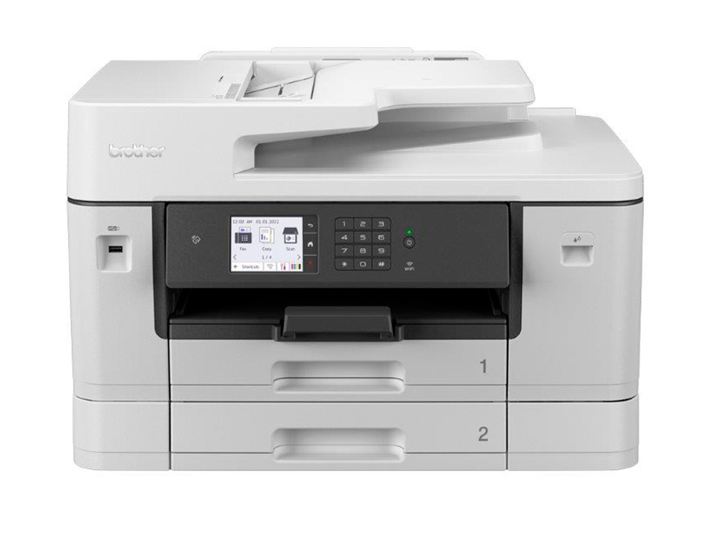 BROTHER - EQUIPO MULTIFUNCION PROFESIONAL A4 / A3 COLOR TINTA 28PPM DUPLEX TACTIL WIFI BANDEJAS 2X250 H (Canon L.P.I. 5,25€ Incluido) (Ref.MFC-J6940DW)