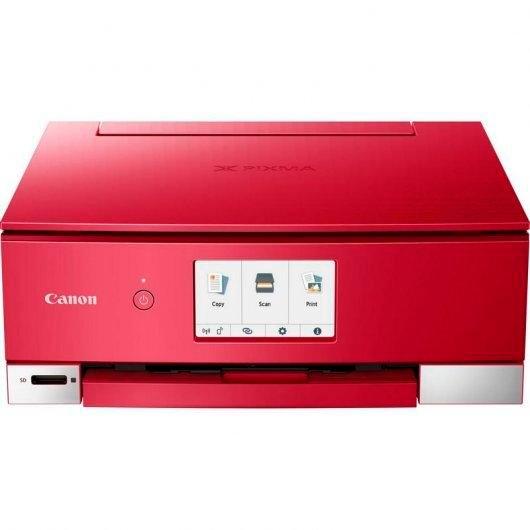 CANON - EQUIPO MULTIFUNCIÓN INKJET COLOR PIXMA TS8350 (DE COLOR ROJO) ( L.P.I. 5,25€ Incluido) (Ref.3775C046)