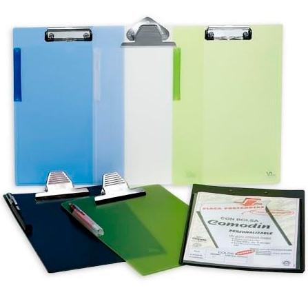 CARCHIVO - CARPETA CON PINZAS PP 24X35CM PINZA ALAMBRE CANGURO NEGRO (Ref.2222KG06)