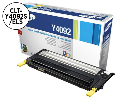 SAMSUNG - Toner Laser ORIGINALES Y4092 Amarillo (Ref.CLT-Y4092S/ELS)