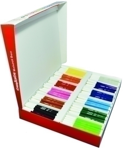 CARIOCA - ROTULADOR FIBRA JOY CLASSBOX CAJA de 288 (Ref.42826/A)