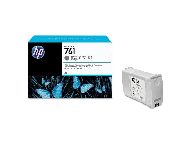 HP ( HEWLETT PACKARD ) - Cartuchos ORIGINALES Inyección De Tinta 761 Gris (Ref.CM996A)