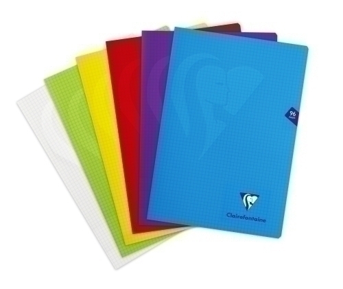 CLAIREFONTAINE - LIBRETA POLIPROLILENO A4 48 HJS. 5X5 (Ref.303162C)