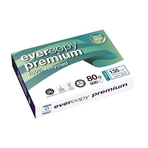 CLAIREFONTAINE - PAPEL RECICLADO A3 EVERCOPY PREMIUM 80g 500h (Ref.1904C)