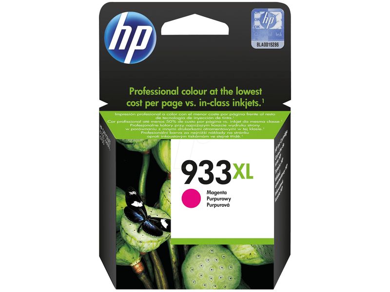 HP ( HEWLETT PACKARD ) - Cartuchos ORIGINALES Inyección De Tinta 933XL Magenta (Ref.CN055AE#BGY)