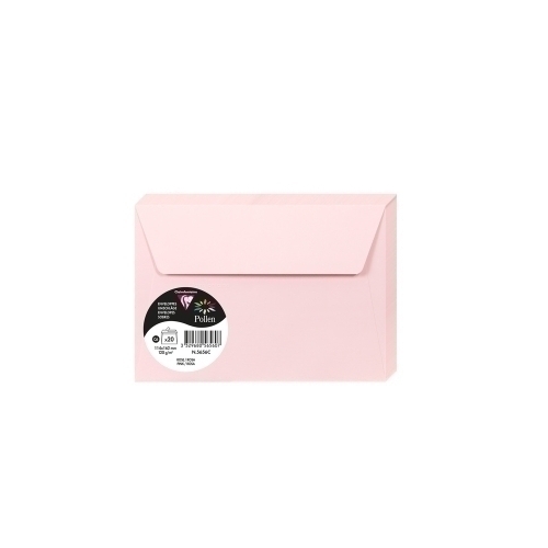 CLAIREFONTAINE - SOBRE 114x162 ROSA P/20 (Ref.5656C)