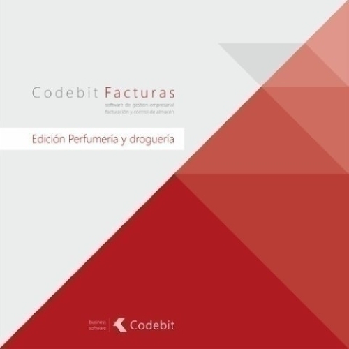 CODEBIT - SOFTWARE FACTURAS EDICION DROGUERIA Y PERFUMERIA (Ref.SCB001D)