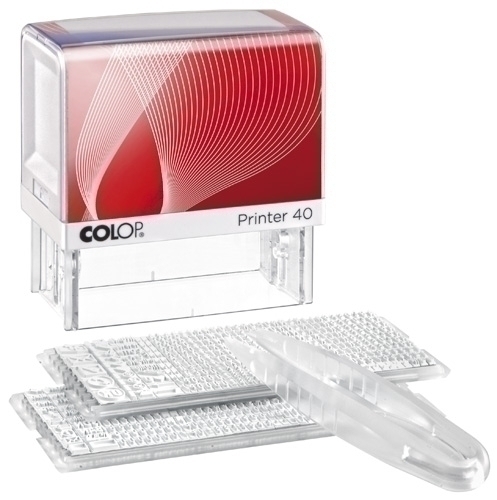 COLOP - IMPRENTILLA PRINTER 40/2 SET 59x23mm (TS25+TS35) (Ref.100943/40/2 SET)