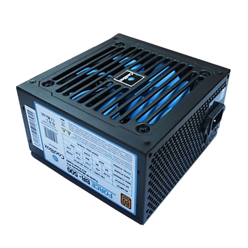 COOLBOX - Fuente AL. ATX FORCE-BR500 BRONZE OEM (Ref.COO-PWEP500-85S)