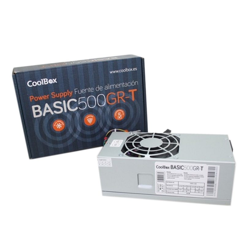 COOLBOX - Fuente Alim. TFX BASIC 500GR-T (CE,ROHS) (Ref.COO-FA500TGR)