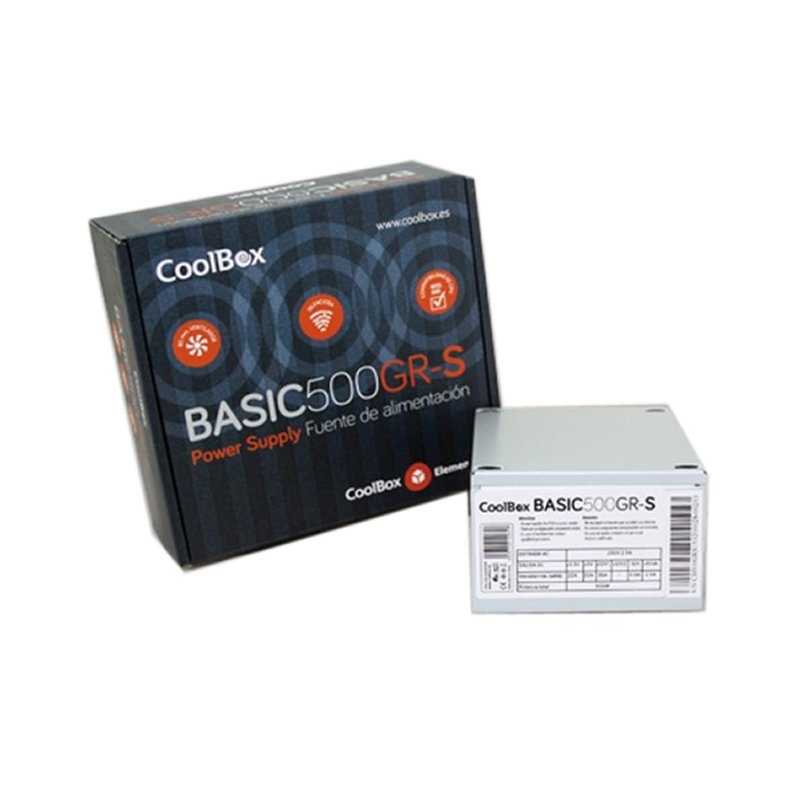 COOLBOX - Fuente Alim.SFX 500GR-S (CE,ROHS) (Ref.FALCOO500SGR)