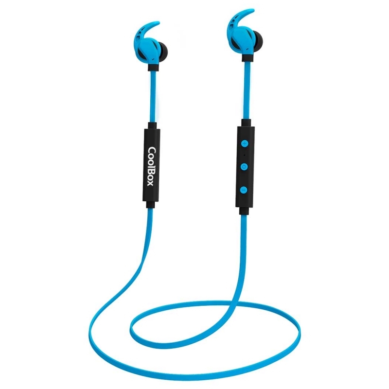 COOLBOX - intraauriculares coolSPORT II AZUL BT (Ref.COO-AUB-S01BL)