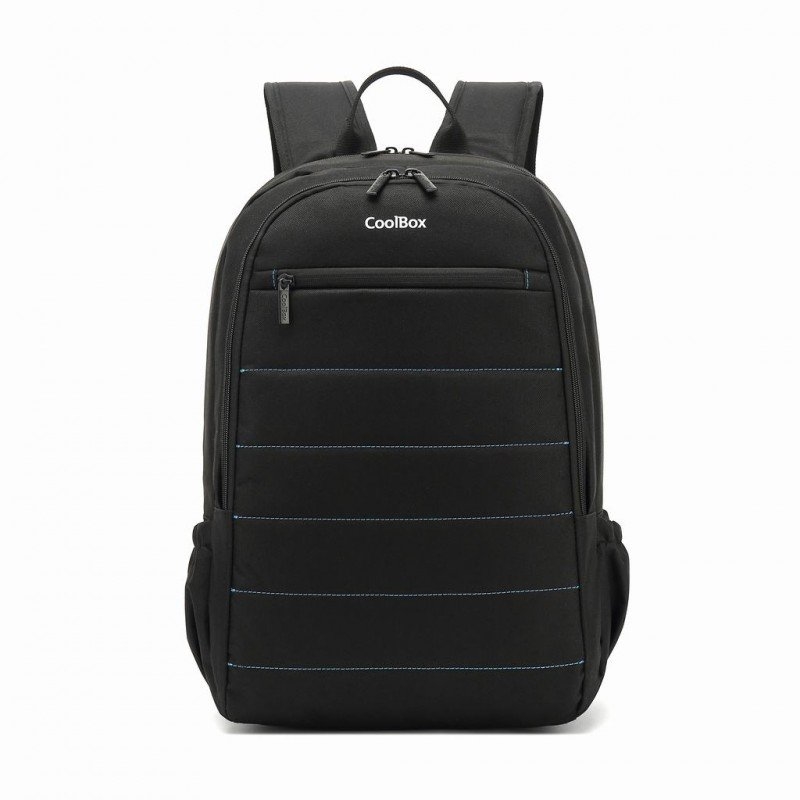 COOLBOX - Mochila Portatil 15.6" Negro - Impermeable (Ref.COO-BAG15-2N)