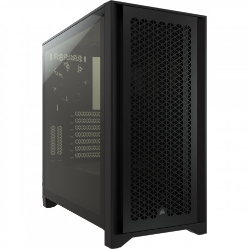 CORSAIR - CAJA CRYSTAL 4000D AIRFLOW MID-TOWER CRISTAL TEMPLADO NEGRA (Ref.CC-9011200-WW)