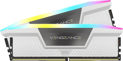 CORSAIR - Vengeance 32GB (2K) DDR5 5200MHz RGB W módulo de memoria 2 x 16 GB (Ref.CMH32GX5M2B5200C40W)