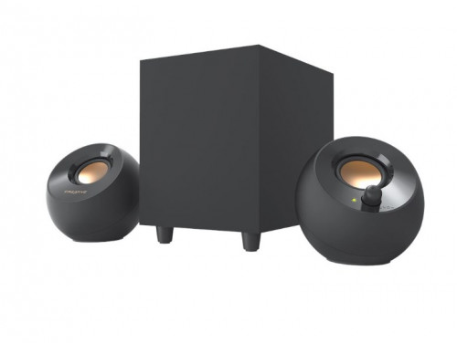 CREATIVE LABS - Creative Pebble Plus 8 W Negro 2.1 canales (Ref.51MF0480AA000)
