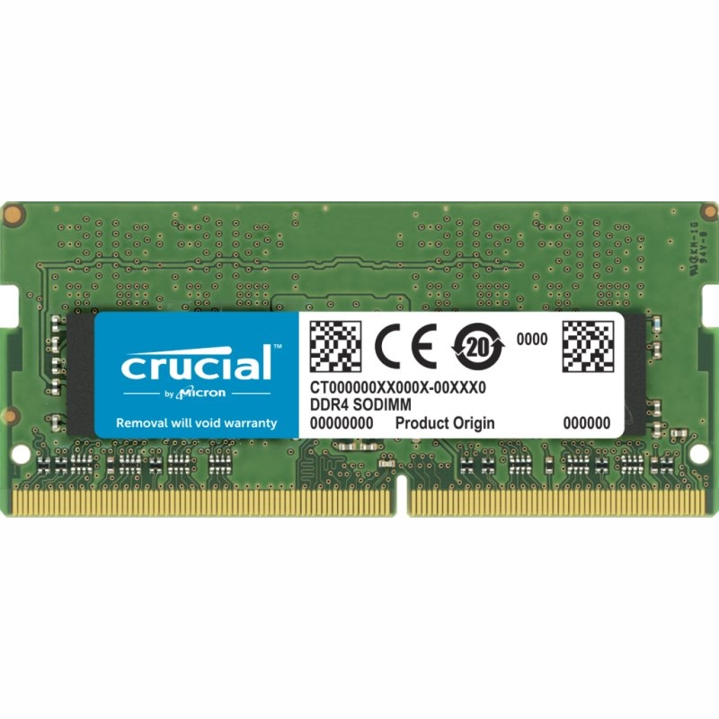 CRUCIAL - soDimm 32G DDR4 3200MHz CL22 (Ref.CT32G4SFD832A)