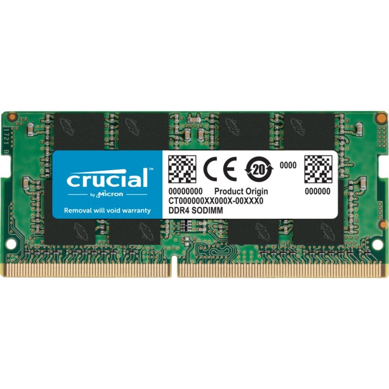 CRUCIAL - 4GB soDim DDR4 2666MHz (Ref.CT4G4SFS8266)