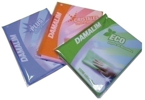 DAMALIM - BAYETA MICROFIBRA ECO 40x40 AMARILLO (Ref.T05056)