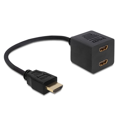 DELOCK - Splitter pasivo HDMI High Speed Ethernet (Ref.65226)