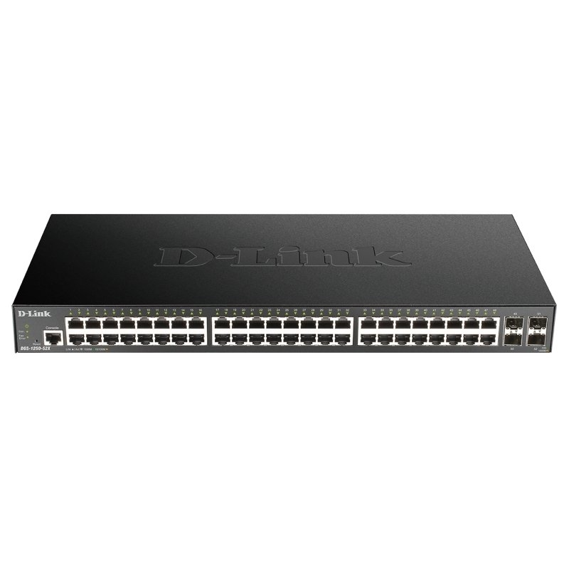 D-LINK - Switch 48xGb 4x10G SFP+ (Ref.DGS-1250-52X/E)