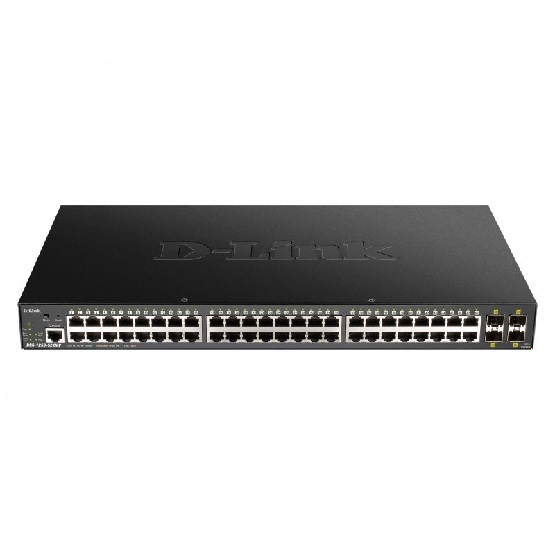D-LINK - Switch 48xG PoE+4x10G SFP+ (Ref.DGS-1250-52XMP/E)