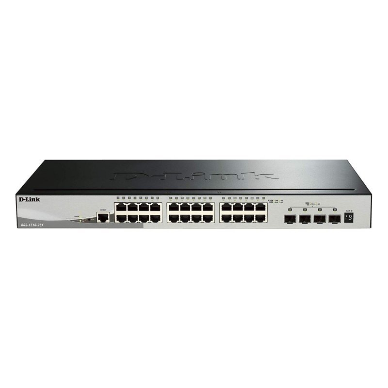 D-LINK - Switch L2 24xGB 4x10Gb SFP+ (Ref.DGS-1510-28X/E)