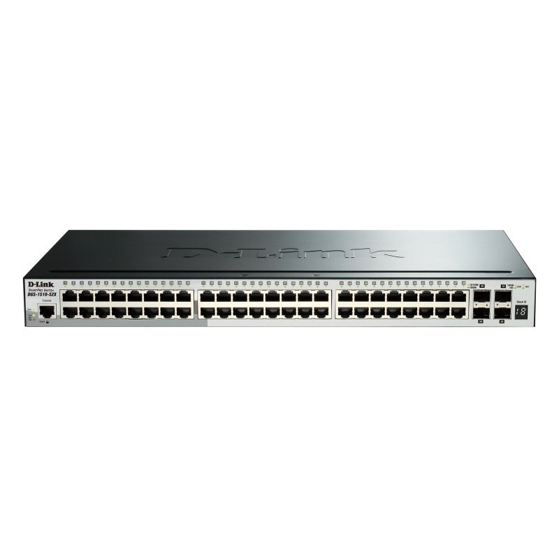 D-LINK - Switch L2 48xGb 4x10Gb SFP+ (Ref.DGS-1510-52X/E)