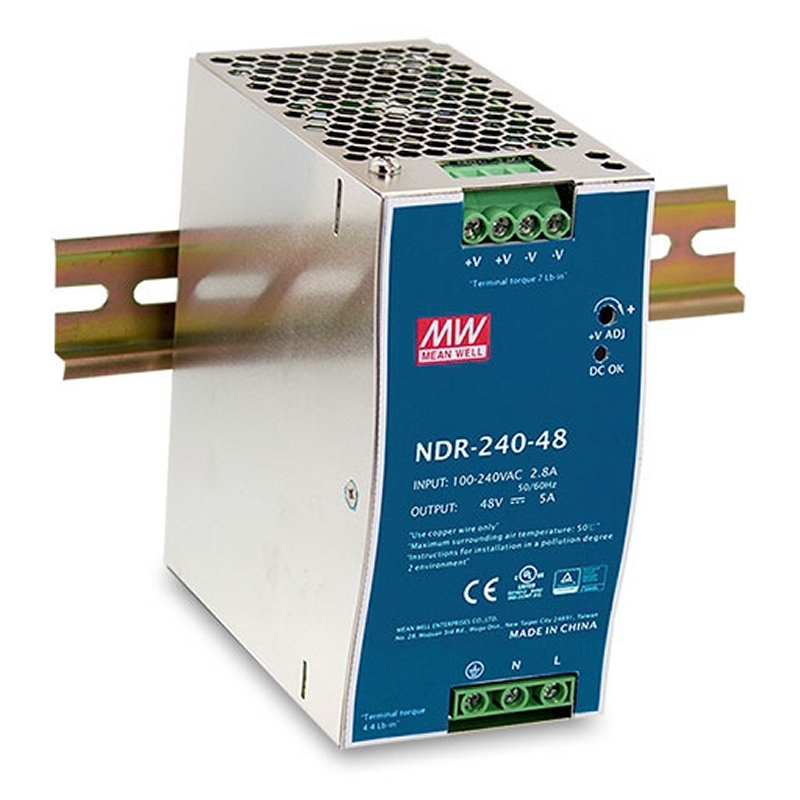 D-LINK - Adaptador 240W 48VDC DIN PSU (Ref.DIS-N240-48)