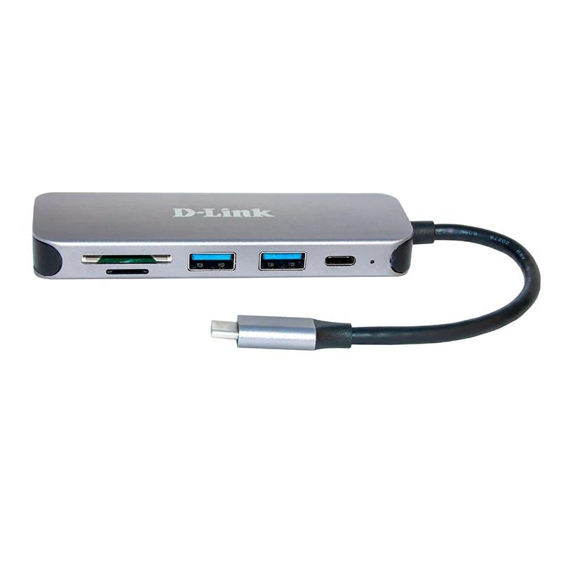 D-LINK - 5-in-1 USB-C Hub Card Reader (Ref.DUB-2325)