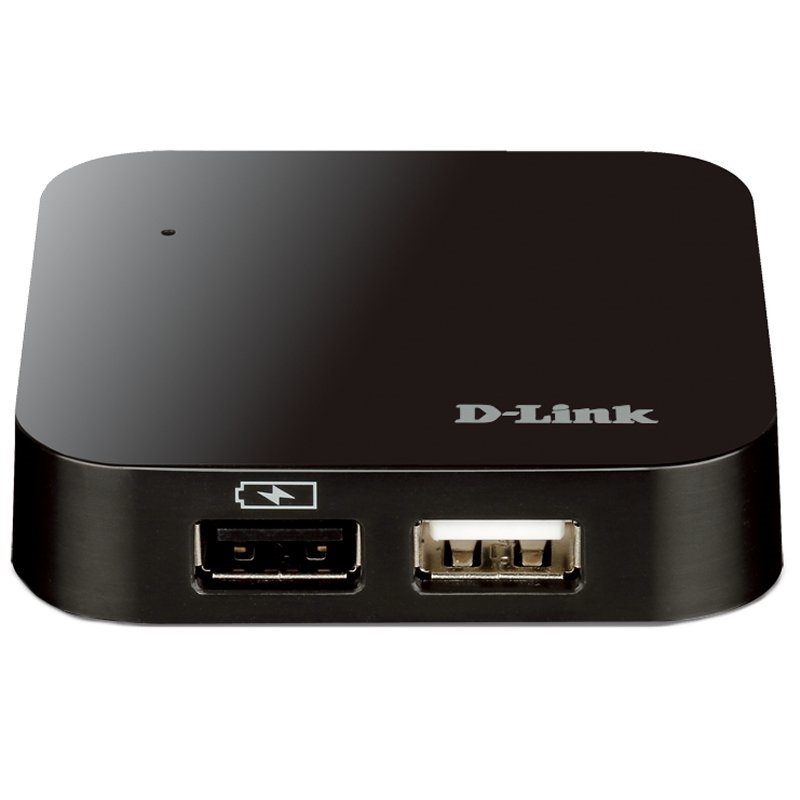 D-LINK - Hub 4 Puertos USB 2.0 (Ref.DUB-H4)