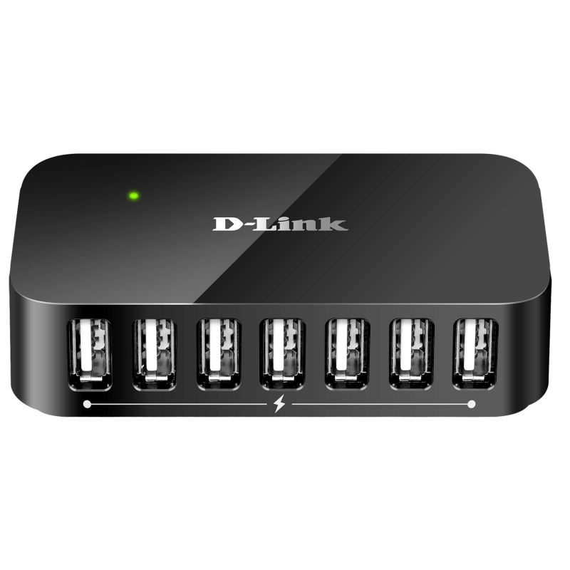 D-LINK - Hub 7-Port USB 2.0 (Ref.DUB-H7)
