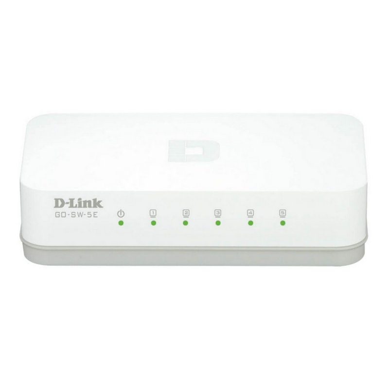 D-LINK - Switch 5x10/100Mbps Mini (Ref.GO-SW-5E)