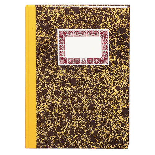 DOHE - CUADERNO CARTONÉ CONTABILIDAD CUENTAS CORRIENTES AMARILLO FOLIO NATURAL 100 HOJAS NUMERADAS (Ref.09952)