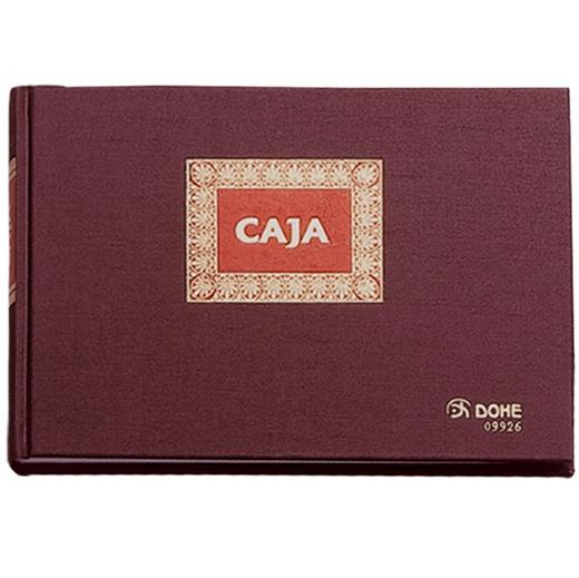DOHE - LIBRO CAJA DE CONTABILIDAD CUARTO APAISADO 100 HOJAS NUMERADAS (Ref.9926)