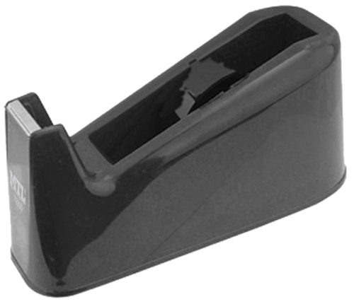 DOHE - PORTARROLLOS CINTA ADHESIVA 33 mm NEGRO (Ref.79300)