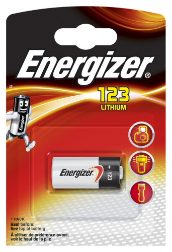 ENERGIZER - BLISTER 1 PILA ESPECIAL LITHIUM PHOTO EL123 (Ref.E300777601)