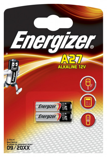 ENERGIZER - BLISTER 2 PILAS ESPECIALES MODELO A27 (Ref.639333)