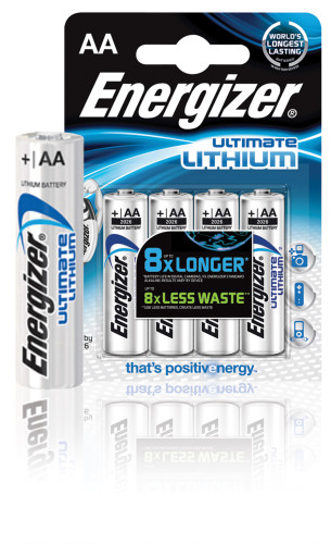ENERGIZER - BLISTER 4 PILAS ULTIM LITHIUM TIPO L91 (AA) (Ref.639155)