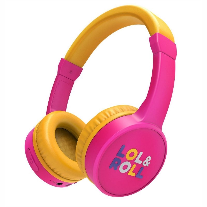 ENERGY SISTEM - Energy Lol&amp;Roll Auriculares Pop Kids Bt Pink (Ref.454877)