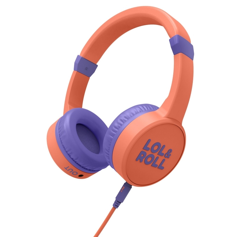 ENERGY SISTEM - Auriculares Lol&amp;Roll Pop Kids Orange (Ref.451869)