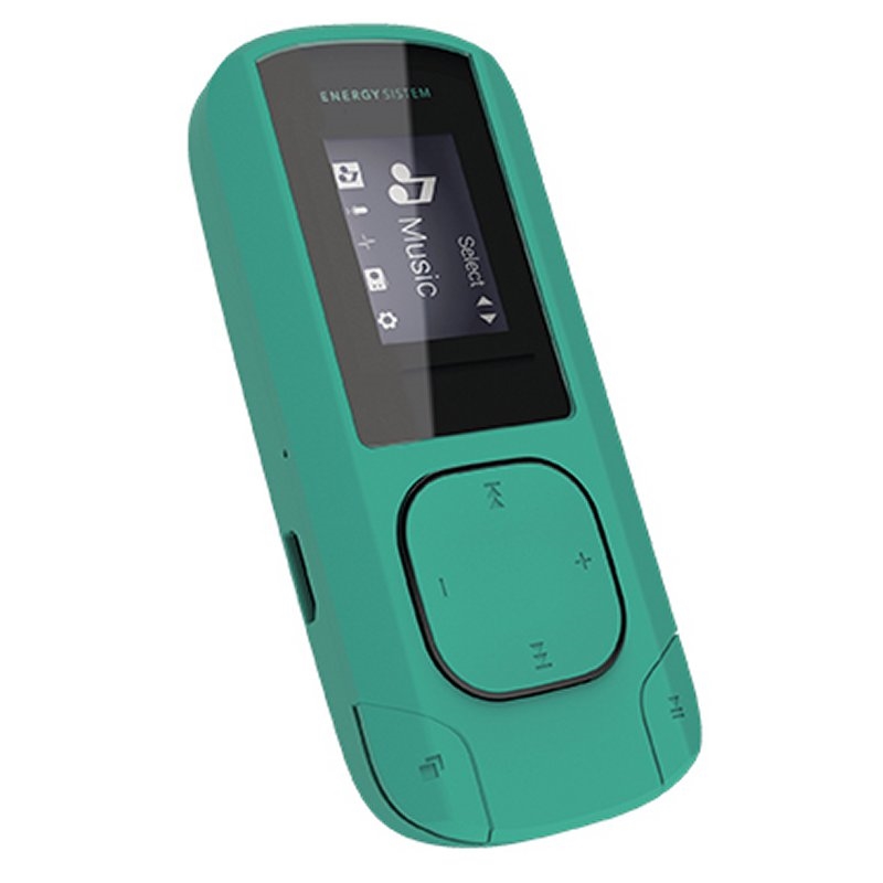 ENERGY SISTEM - MP3 Clip 8GB Radio SD Menta (Canon L.P.I. 3,15€ Incluido) (Ref.426478)