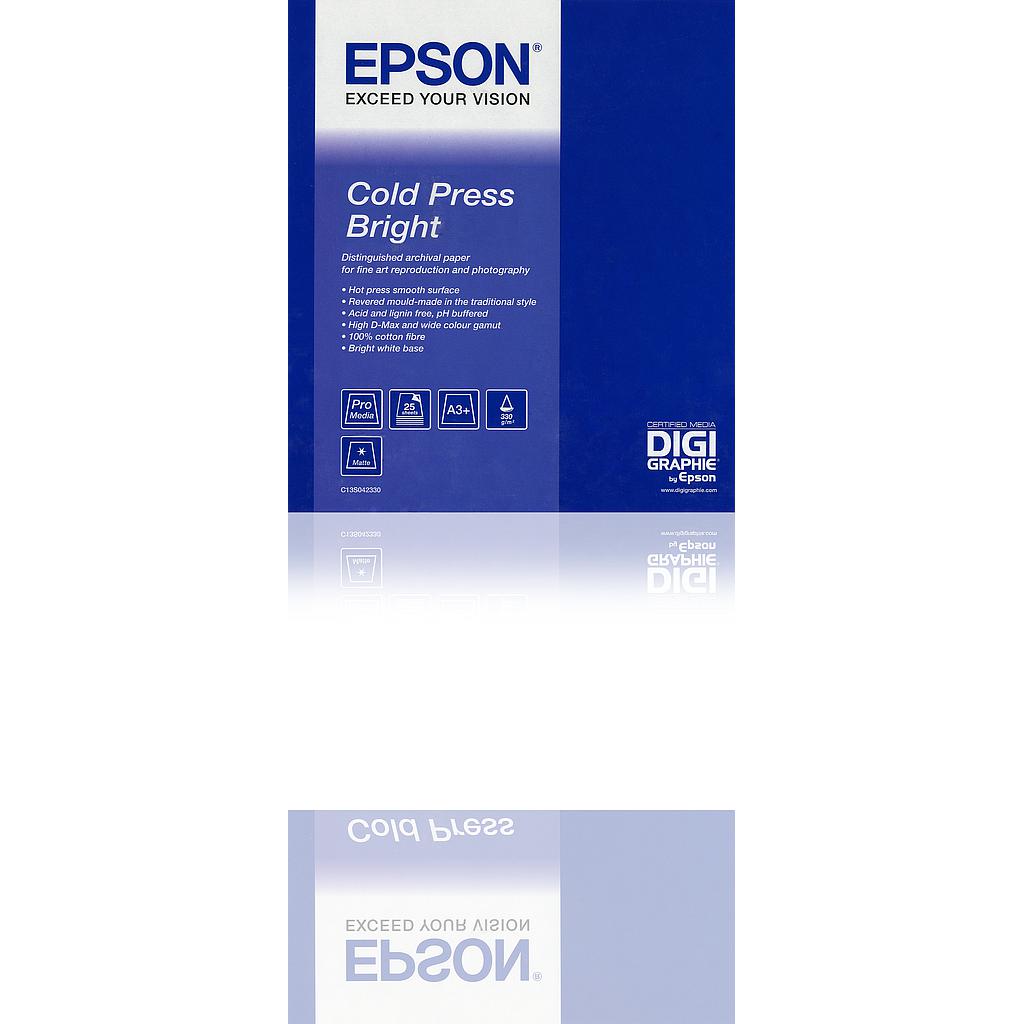 EPSON - GF Papel Artístico Cold Press Bright 17x50' (Ref.C13S042313)