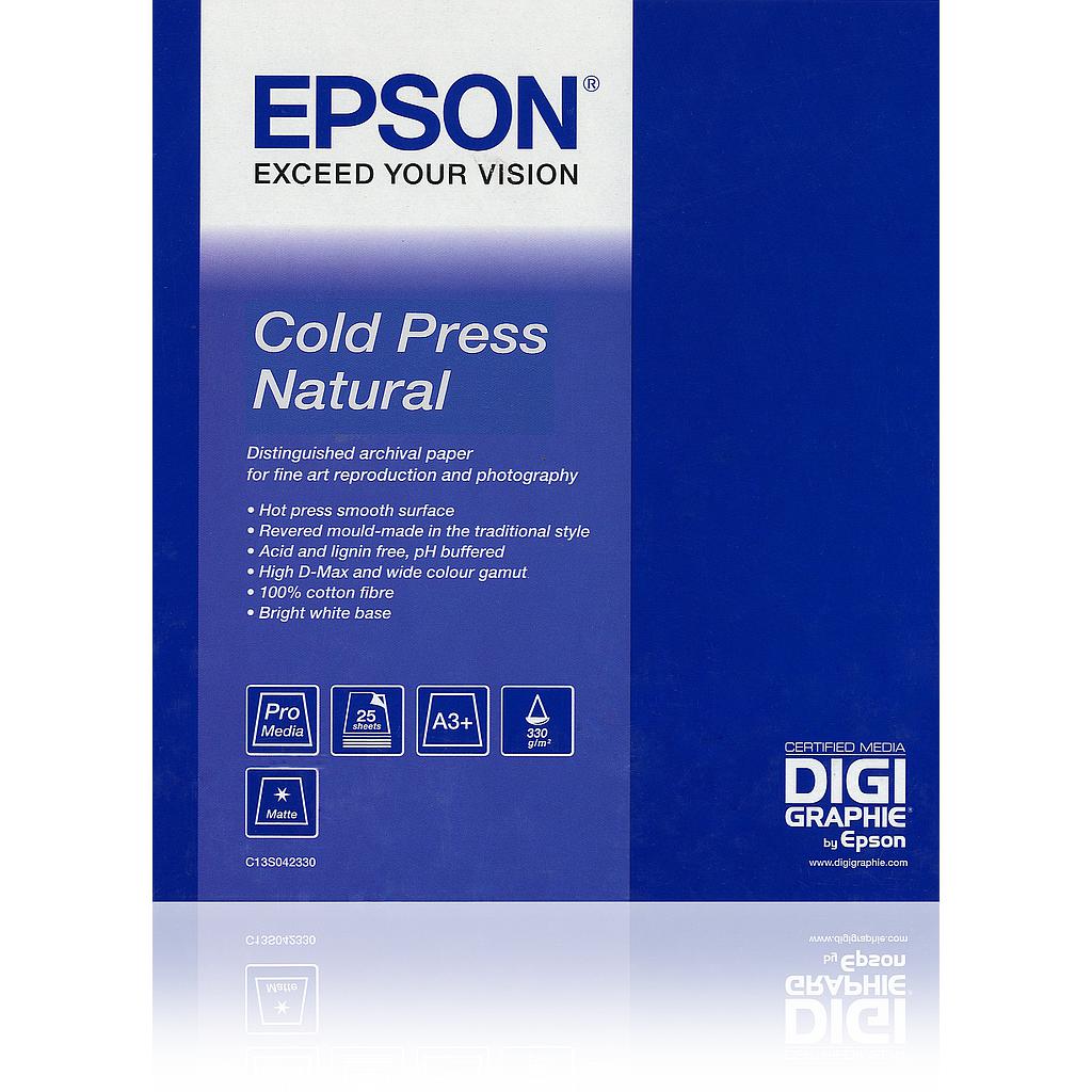 EPSON - GF Papel Artístico Cold Press Natural 24x50' (Ref.C13S042304)