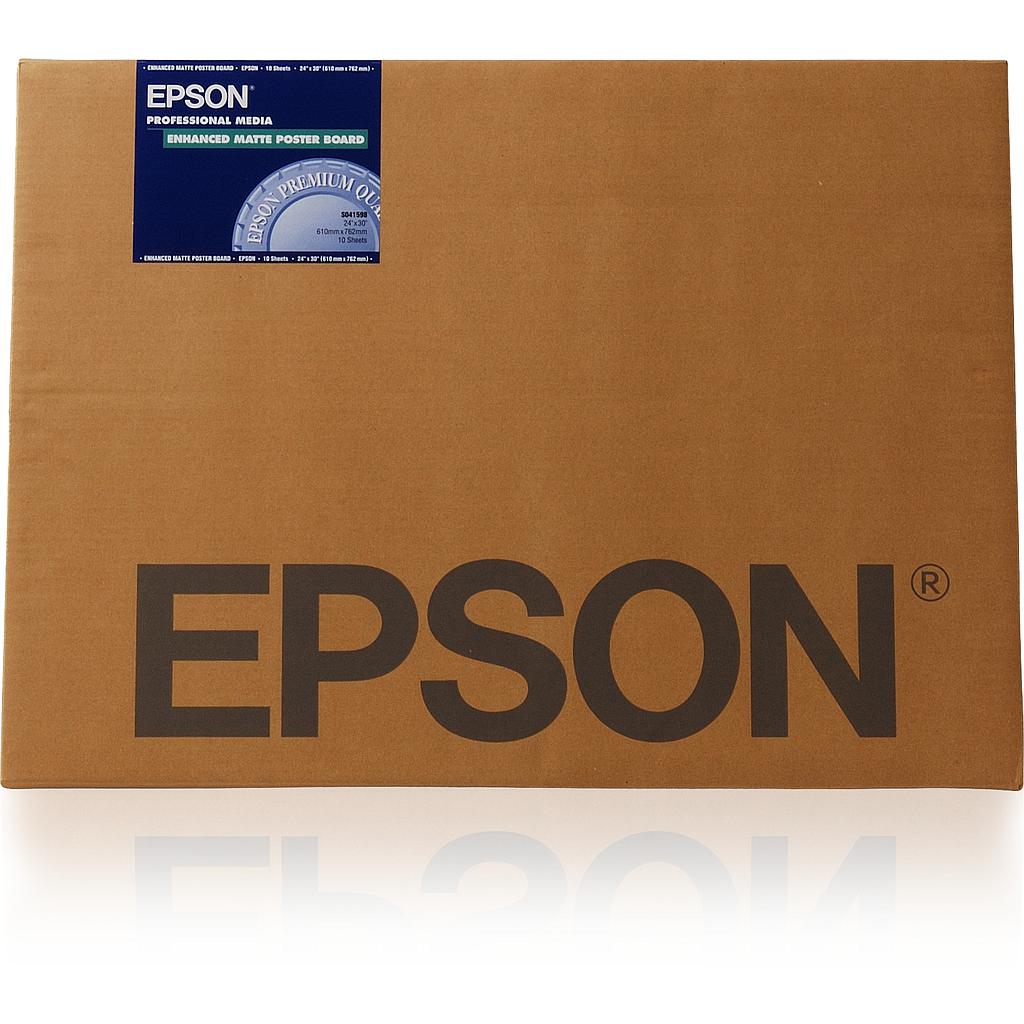 EPSON - GF Papel Enhanced Matte Poster Board, 30 x 40, 5h, 1122g/m2 (Ref.C13S041599)
