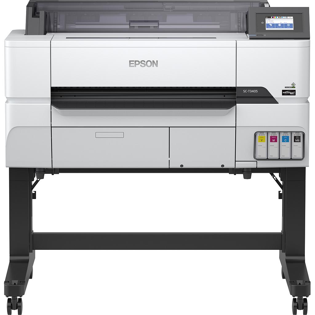 EPSON - Impresora GF SureColor SC-T3405 - wireless printer (with stand) (Ref.C11CJ55301A0)