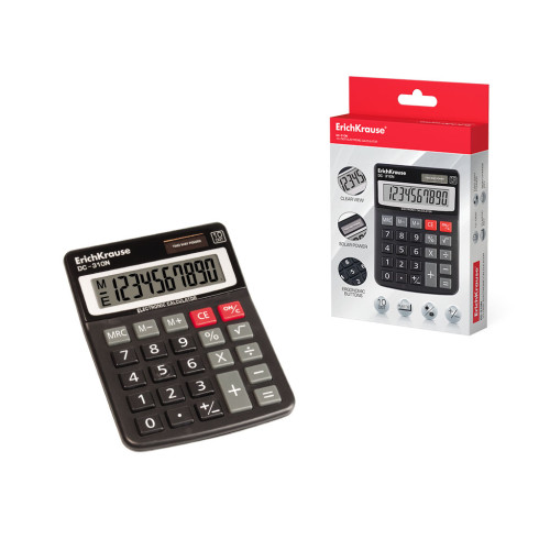 ERICH KRAUSE - CALCULADORA DE SOBREMESA DC-310N 10 DIGITOS (Ref.50310)